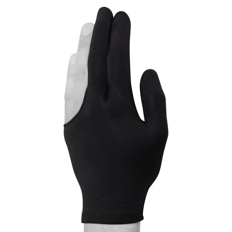 Quality gloves Billiard Fits Either Hand - One Size fits All - Choose Your Color (Black) - Image 2